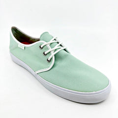 VANS Tazie SF Gossamer Green White Sneakers Womens Size 9.5