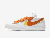 Sacai x Nike Blazer White Magma Orange