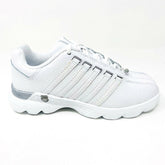 K-Swiss Beland White Platinum Child Kids Casual Sneakers 5574147