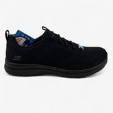 Skechers Virtue Ambrosia Black Womens Athletic Sneaker