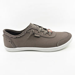 Skechers Bobs B Cute Taupe Womens Wide Slip On Sneakers
