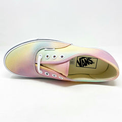 Vans Authentic (Aura Shift) Multicolor True White Womens Canvas Sneakers