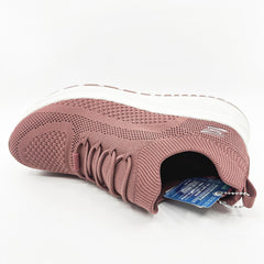 Skechers Bobs Sparrow 2.0 Allegiance Crew Rose Womens Slip On Sneakers