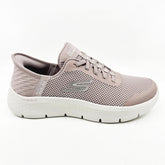 SKECHERS Go Walk Flex Grand Entry Mauve Womens Slip On Sneakers