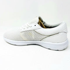 Supra Hammer Run White White Womens Size 7.5 Skateboard Shoes SW55000