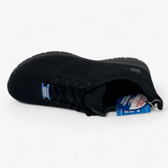 Skechers Virtue Ambrosia Black Womens Athletic Sneaker