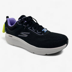 Skechers Go Run Elevate Corral Black Lavender Womens Athletic Sneaker