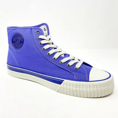 PF Flyers Center Hi Purple White Womens Retro Casual Sneakers PM11OH2O