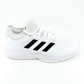 Adidas Court Team Bounce White Black Womens Size 9 Badminton Trainers FX1805
