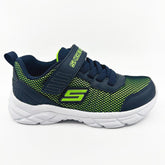 Skechers Rive Navy Lime Kids Boys Size 12 Sneakers