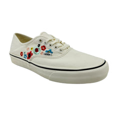 VANS Authentic VR3 Groovy Floral Marshmallow Womens Athletic Sneaker
