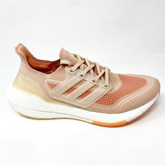 Adidas UltraBoost 21 Halo Blush Pink Womens Running Shoes Sneakers S23838