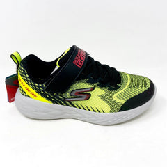 Skechers Boys Go Run 600 Baxtux Yellow Black Kids Size 12 Sneakers