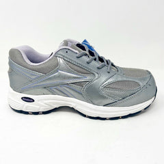 Reebok Work On Line Light Grey Oxford Womens Wide Composite Toe Sneakers RB448