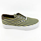 VANS Era 59 (Stripes) Yellow True White Womens Size 5.5 Casual Sneakers