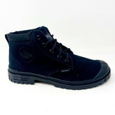 Palladium Womens Pampa SP20 Cuff Low Black Size 8 Combat Boots 97013 001