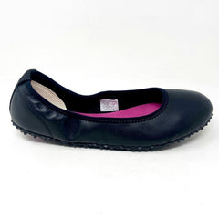 Plae Crosby Black Pink Womens Casual Slip On Leather Flats Shoes 556010 001