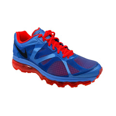 Nike Air Max+ 2012 Blue Bright Crimson Red Womens Athletic Sneaker