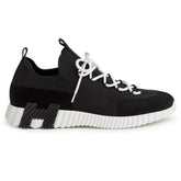 Hermes Paris Lift Slip-On Noir Blanc Sneaker