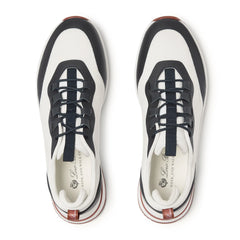 Loro Piana Week End Walk Frost White Sea Linen Mesh Sneaker