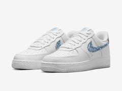 Nike Air Force 1 Low White Blue Paisley (W)