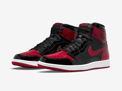 Air Jordan 1 High Patent Bred