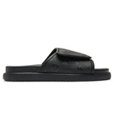 Preloved - Louis Vuitton Miami Mules Black Slides