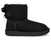 UGG Mini Bailey Bow II Girls Black Boots