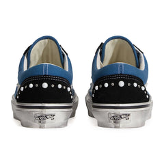 Vans Pearlised Navy Black Old Skool 36LX