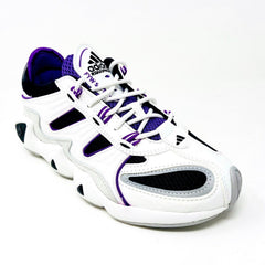 Adidas FW S-97 White Black Purple Womens Size 5.5 Sneakers EF2043
