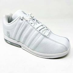 K-Swiss Renz White Light Grey Child Kids Casual Sneakers 51271106