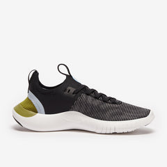 Nike Womens Free Run Next Nature Flyknit - Black/Soft Yellow