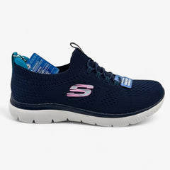 Skechers Summits Top Player Navy Multicolor Womens Athletic Sneaker