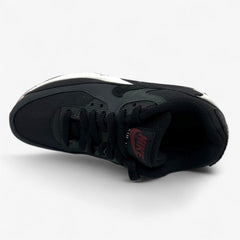 Nike Air Max 90 Leather GS Anthracite Black Team Red Kids Athletic Sneaker