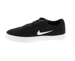 Nike SB Check Canvas GS Black White Grade School Kids Sneakers 905373 003