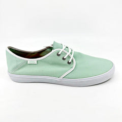 VANS Tazie SF Gossamer Green White Sneakers Womens Size 9.5