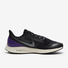 Nike Womens Pegasus 36 Shield -  Black/Silver-Desert Sand