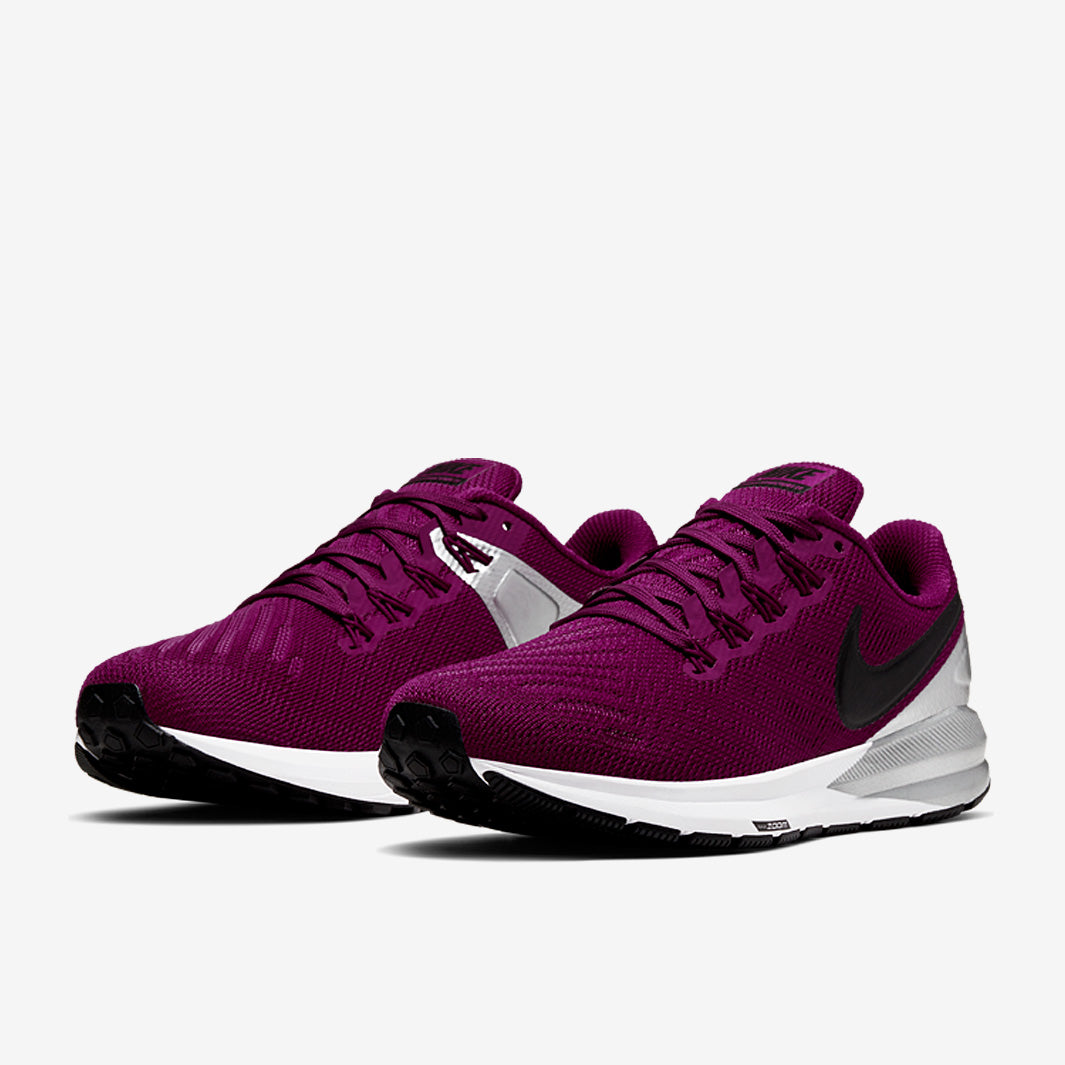 Nike Womens Air Zoom Structure 22 -  True Berry/Black-Chrome