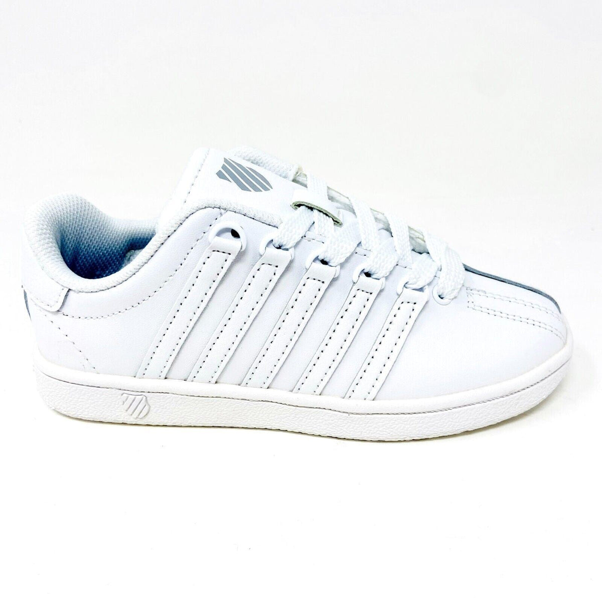 K-Swiss Classic VN White Kids Size 12.5 Casual Sneakers 53343 101