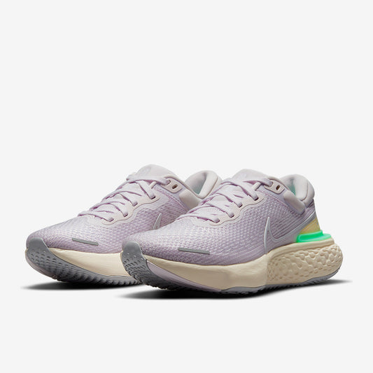  Nike Womens ZoomX Invincible Run Flyknit - Light Violet/White