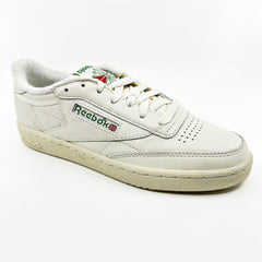 Reebok Club C 85 Vintage Chalk Alabaster Green Womens Athletic Sneaker
