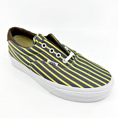 VANS Era 59 (Stripes) Yellow True White Womens Size 5.5 Casual Sneakers
