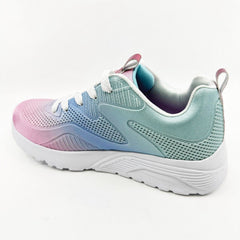 Skechers Uno Lite Spectrum Bright Light Pink Kids Girls Sneakers