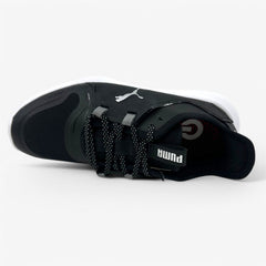 PUMA Ignite Fasten8 Black White Womens Waterproof Golf Shoes