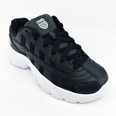 K-Swiss ST229 CMF Black Aruba Blue Silver Womens Size 6.5 Sneakers 96606 012