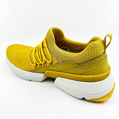 Mark Nason Split Skywalk Yellow White Womens Size 8 Athletic Sneakers