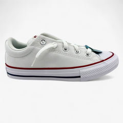 Converse CTAS Street Slip White Garnet Navy Kids Size 3.5 Athletic Sneaker