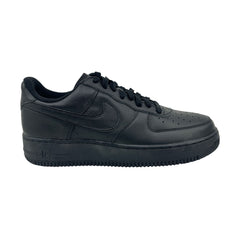 Nike Air Force 1 Triple Black Womens Athletic Vintage Sneaker