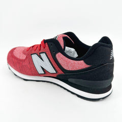 New Balance 574 Classics Sweatshirt Red Black Kids Running Sneakers KL574BEG