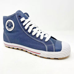 PF Flyers Grounder Hi Reiss NC Navy Womens Retro Casual Shoes PM11GH4C